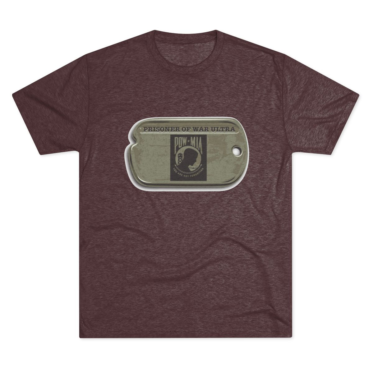 Prisoner of War Trail Race Dog Tag Tee