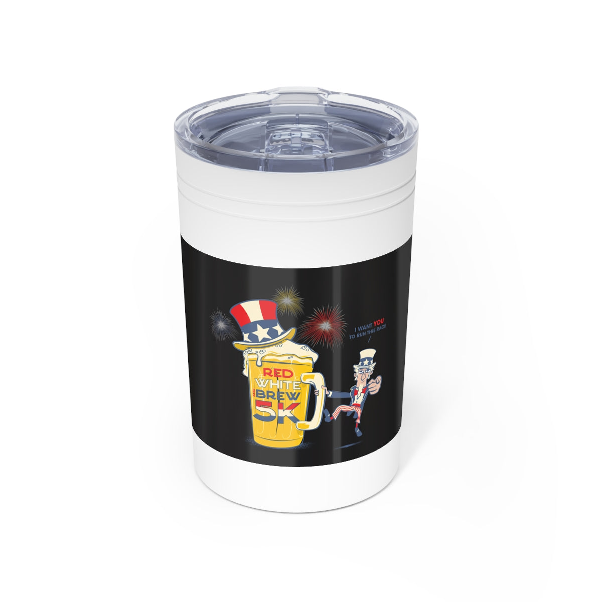 Red White & Brew 5K Patriot Pint 11oz Insulated Tumbler