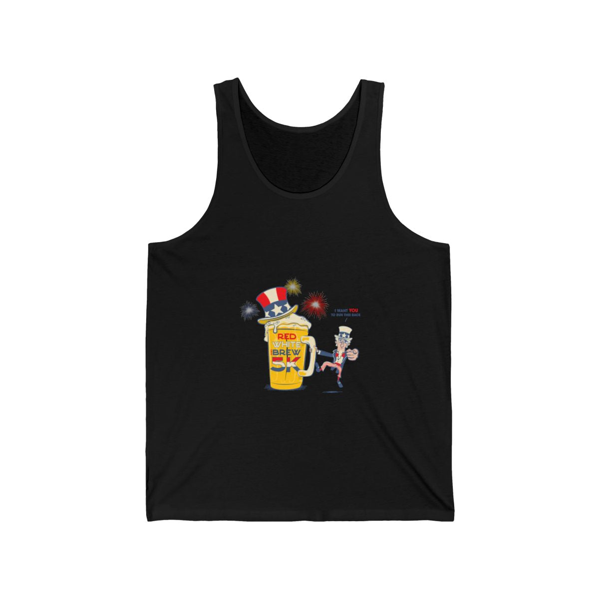 Red White & Brew 5K Patriot Pint Men's Tank