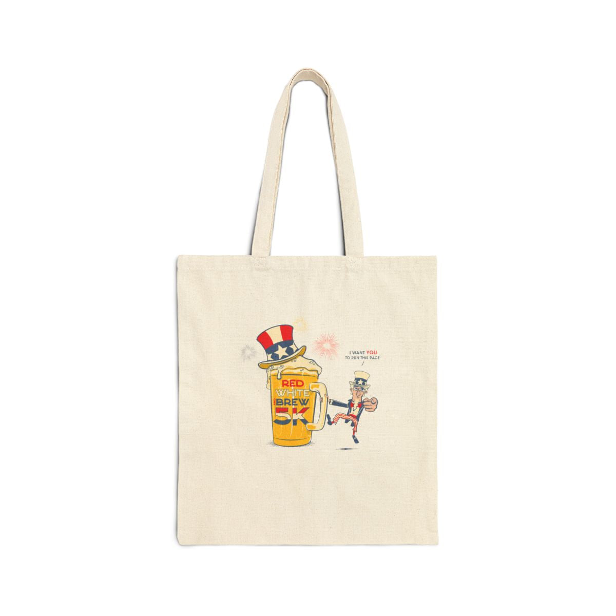 Red White & Brew 5K Patriot Pint Tote Bag
