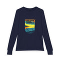 Sadlers Creek Stumble Sunset Badge Youth Long Sleeve Tee
