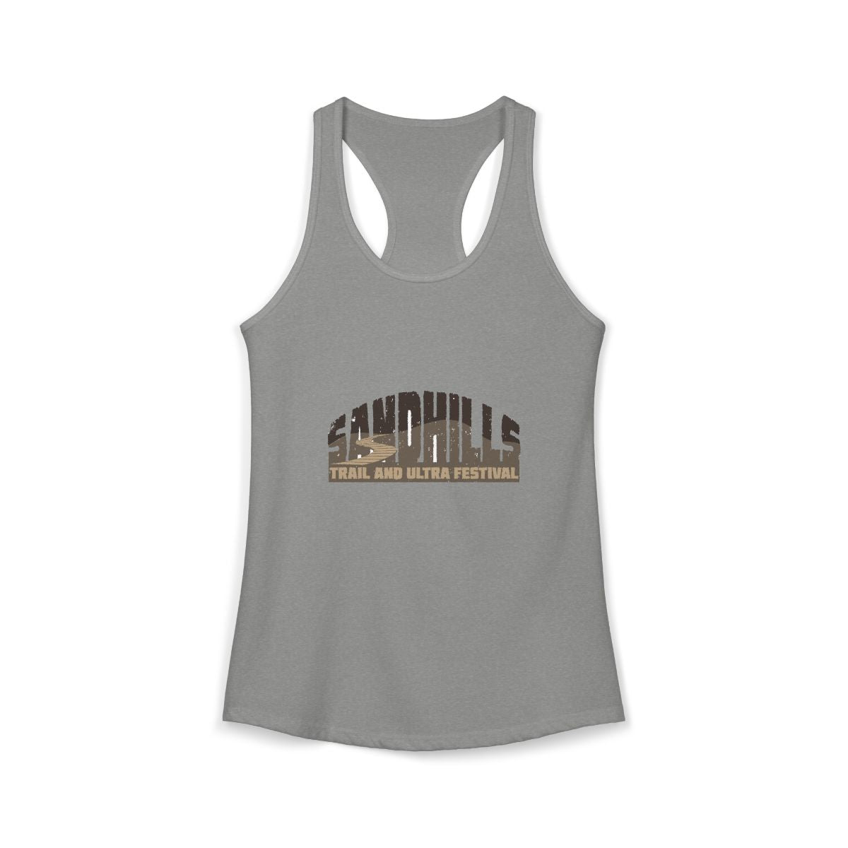 Sandhills Trail Race Arch Logo Women's Racerback Tank