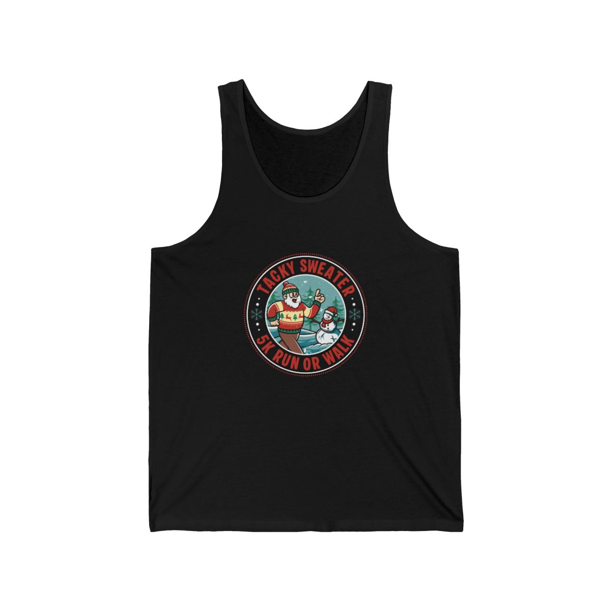 Tacky Sweater 5K Santa Men's Tank