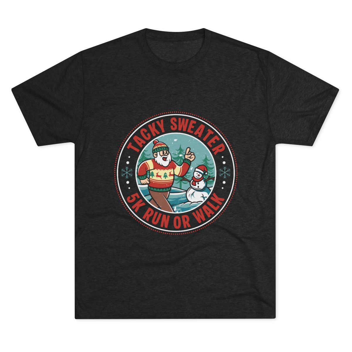 Tacky Sweater 5K Santa Tee