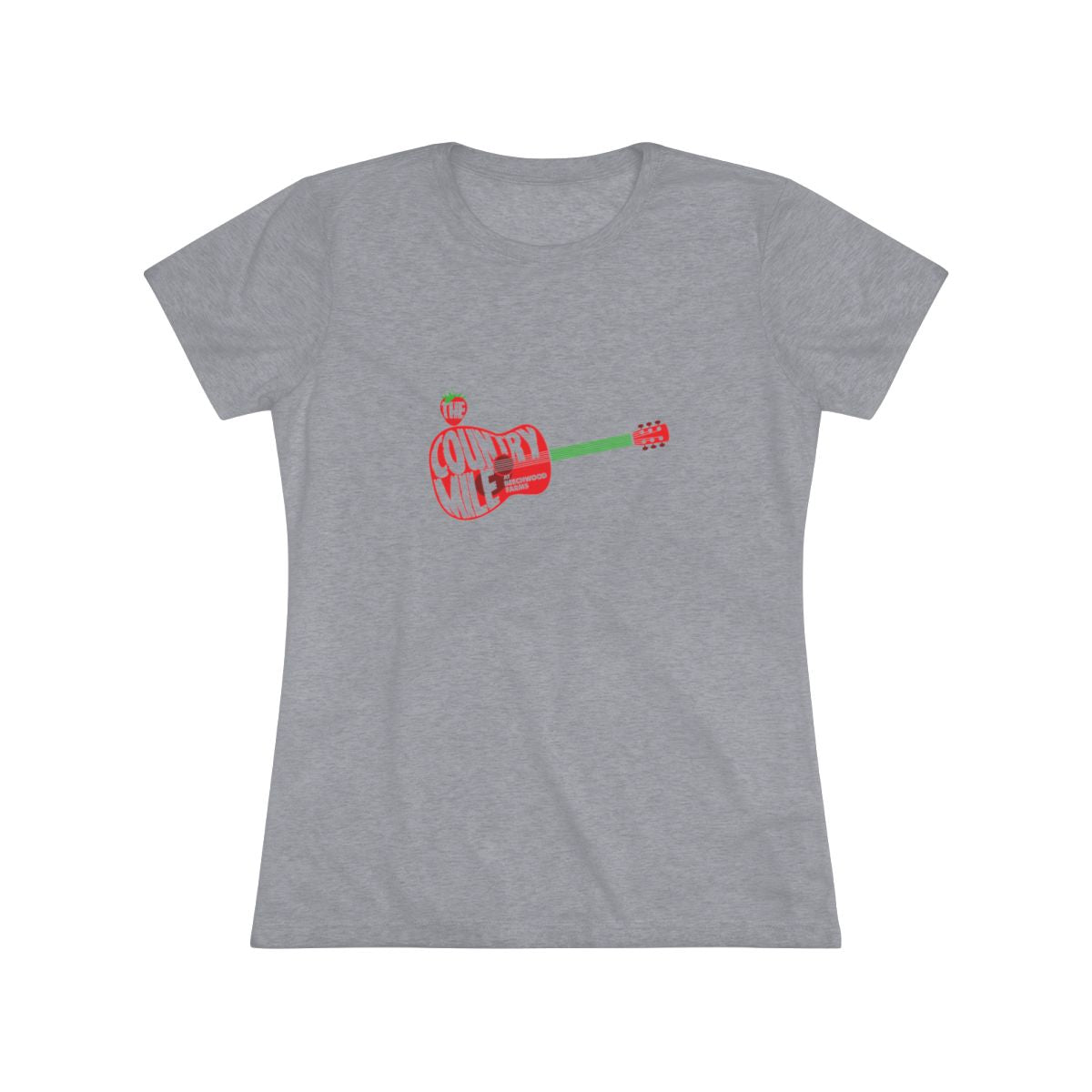 The Country Mile Guitar Women's Tee