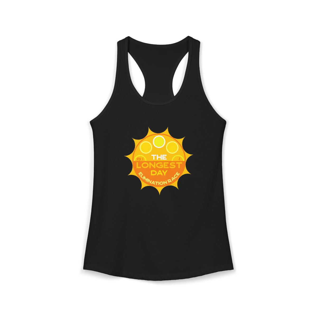 The Longest Day Sun Women's Racerback Tank