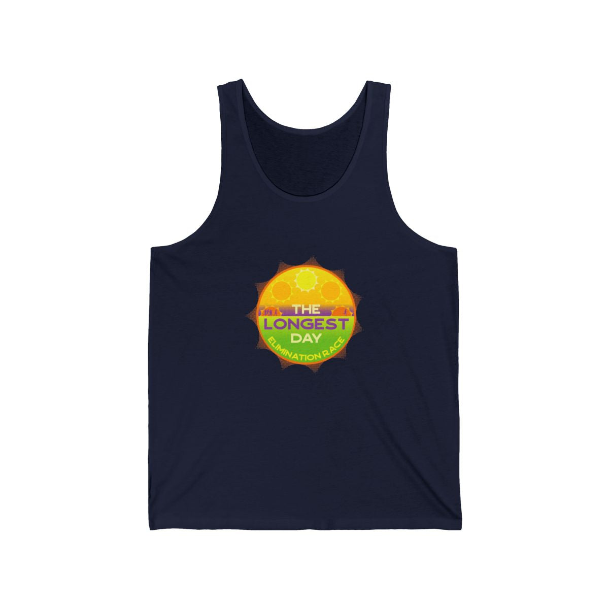 The Longest Day Sunburst Badge Men's Tank
