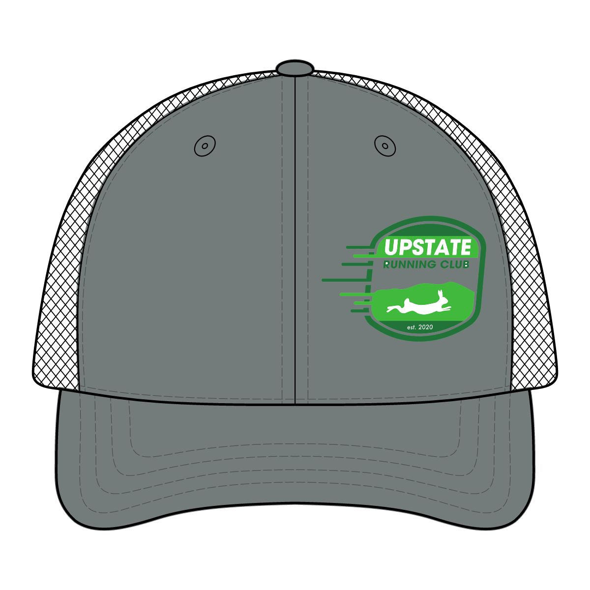Upstate Running Club Shield Mesh Cap
