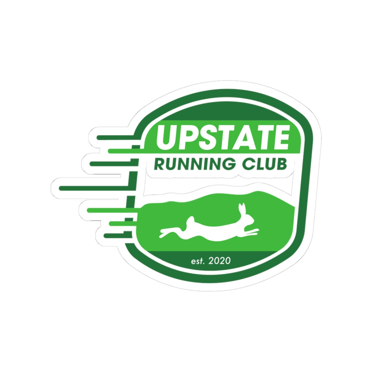 Upstate Running Club Shield Sticker