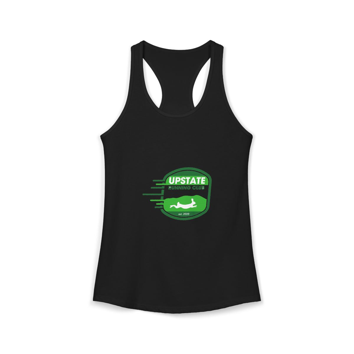 Upstate Running Club Shield Women's Racerback Tank